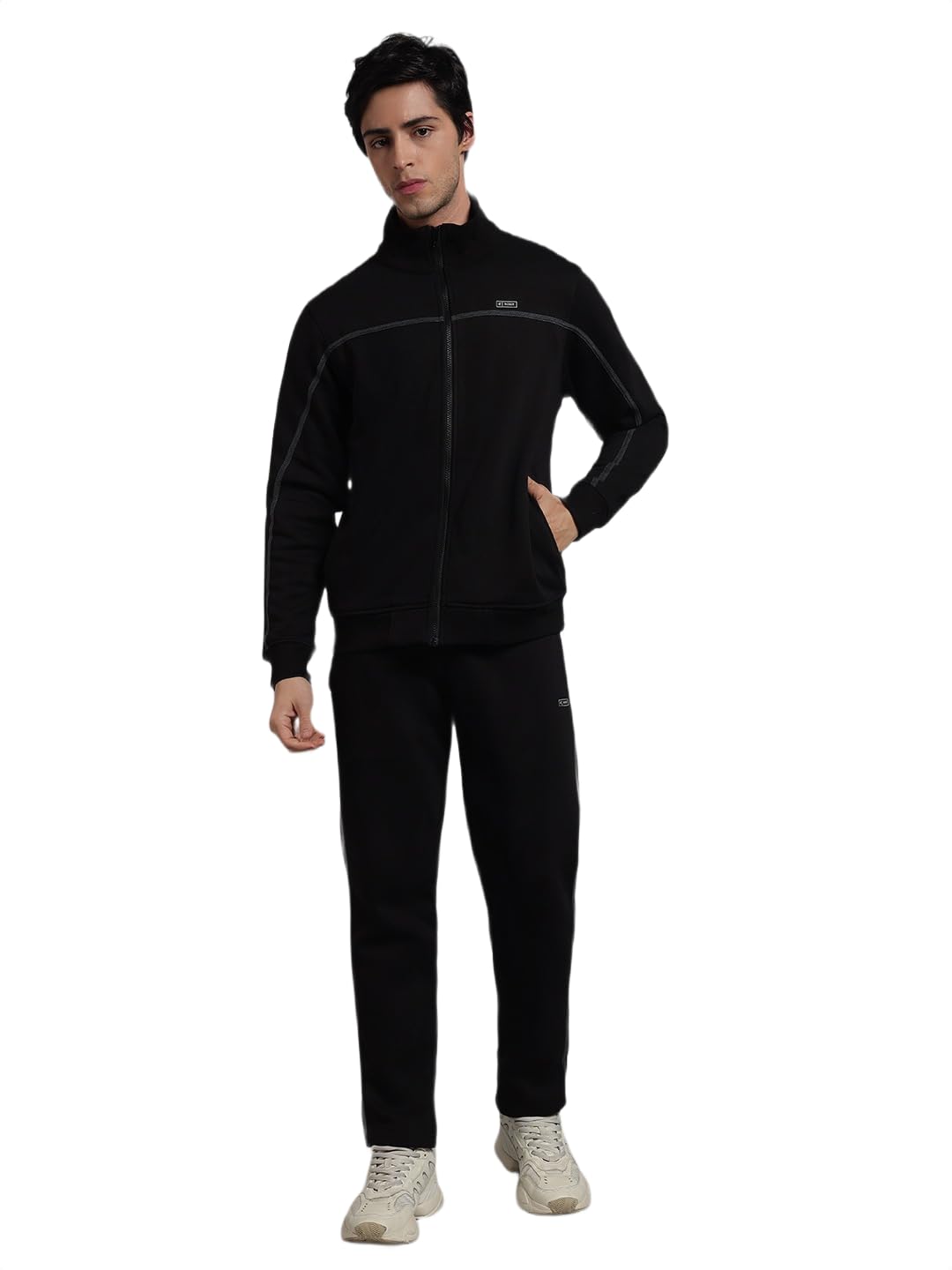 Men’s Winter Fleece Tracksuit | Zip-Up Sweatshirt & Track Pants | Soft Fleece Fabric, Warm 2-Piece Sportswear for Gym, Streetwear & Casual Wear/MTS-2052-image-23