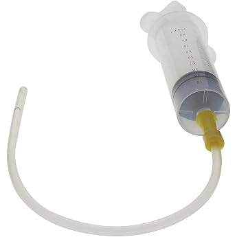 Kosmetex Bubble Syringe 3 Pieces Sterile and Latex-Free with Luer Slip and Flexible Insertion Aid