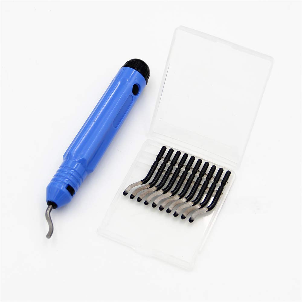 Burr and Trim Tool Repair Part Deburr Tool Trimming Knife Deburring Blade Metal Deburring Tool Kit