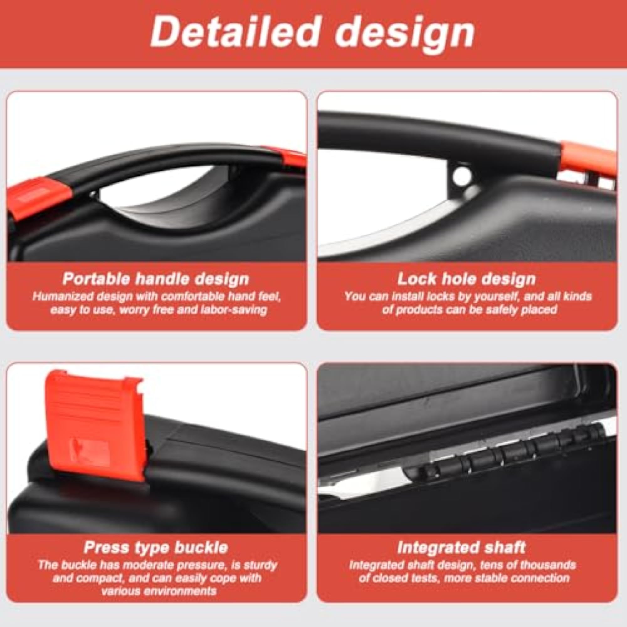 Electrical Tool Carry Case Storage Case, Hard Shell Design