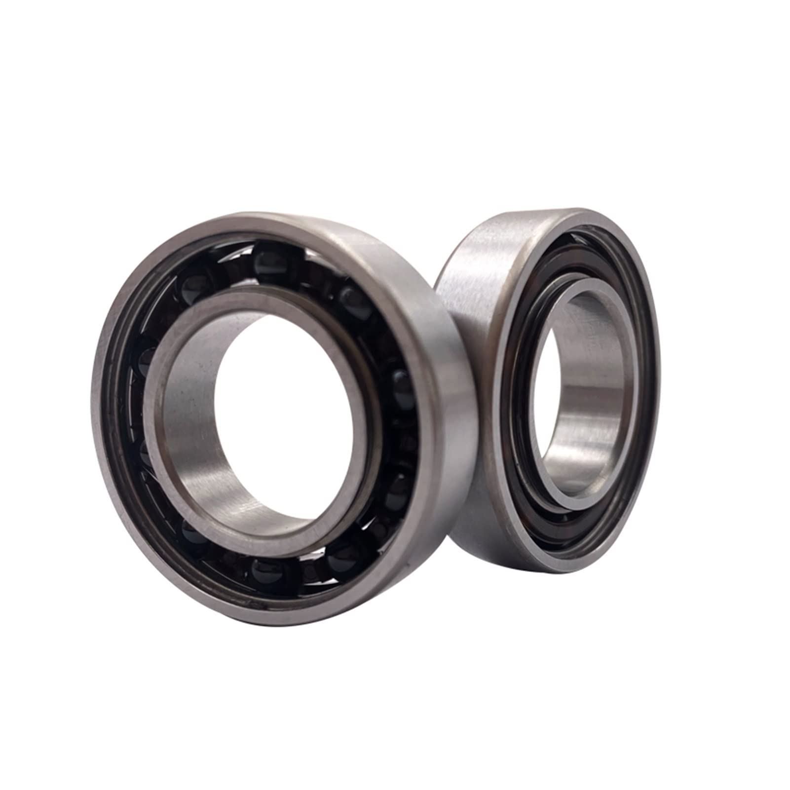 XRKJKQIDG 2Pcs 18307RS Hybrid Ceramic Bearing 18x30x7mm ABEC-7 Bicycle Bottom Brackets Spares Si3N4 Ball Bearings 18307-2RS