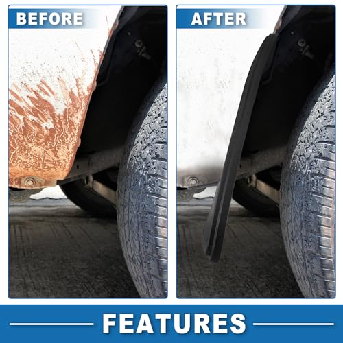 Image of Mud Flap Splash Guard with Mount Accessories Front & Rear Side Mud Guard for Nissan TITAN 2020-2023 (Set of 4)