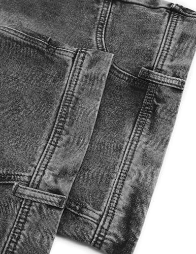 Image of Aelfric Eden Washed Reverse Jorts Mens Casual Denim Shorts Loose Fit Baggy Jean Short Streetwear Trendy Outfits