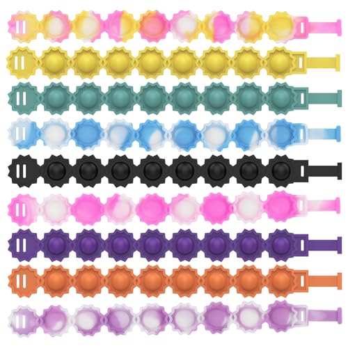 WATASAA �|�b�v�t�B�W�F�b�g�u���X���b�g�������� 20�p�b�N - �q�������̃p�[�e�B�[�̋L�O�i �a������n���E�B���A�����ł̏ܕi�A�J�[�j�o���M�t�g�� �j�̎q�Ə��̎q�ւ̃M�t�g(Sun Bracelt 20��)