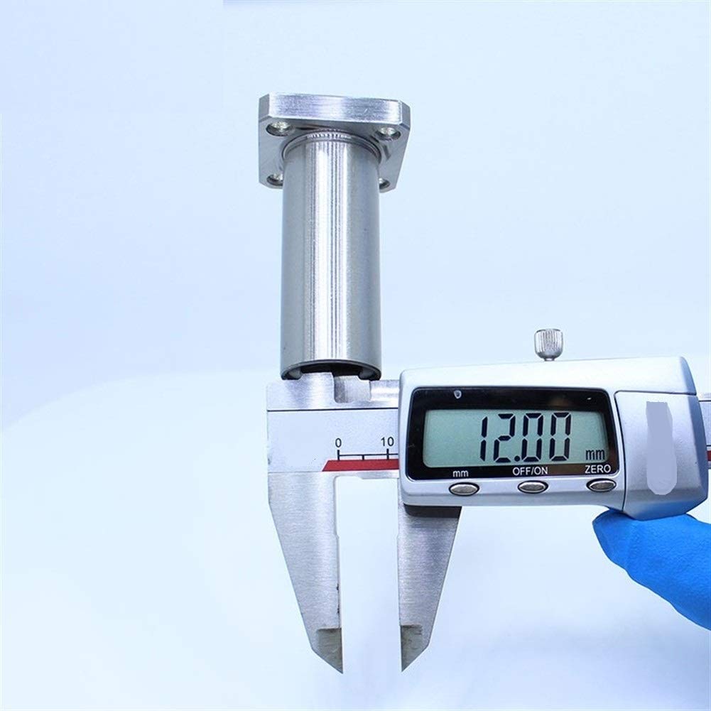 Roulement linéaire LMK12LUU LMK12 LUU Long LMK 12LUU 12MM Roulements à Bride carrée 122157 mm Billes linéaires