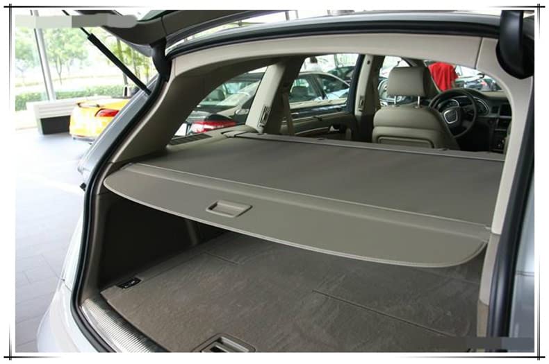 Marretoo Étagère Arrière Rétractable De Coffre Pour Toyota RAV4 2006-2012 Noir Housse Colis