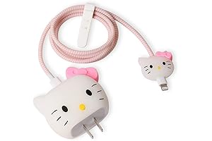 Kawaii Hello Kitty AirPod Charger and Cable Protective Sleeve