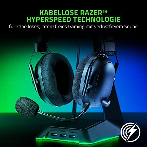 Razer BlackShark V2 Pro - Wireless Premium Esports Gaming Headset (Kabellose Kopfhörer mit 50mm-Treiber, Rauschunterdrückung für PC, Mac, PS4, Xbox One & Switch) Schwarz - Image 3