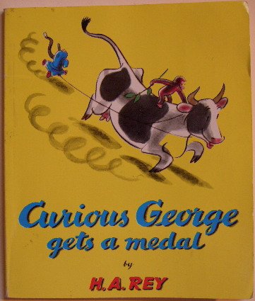 Curious George Gets a Medal B000H487QS Book Cover