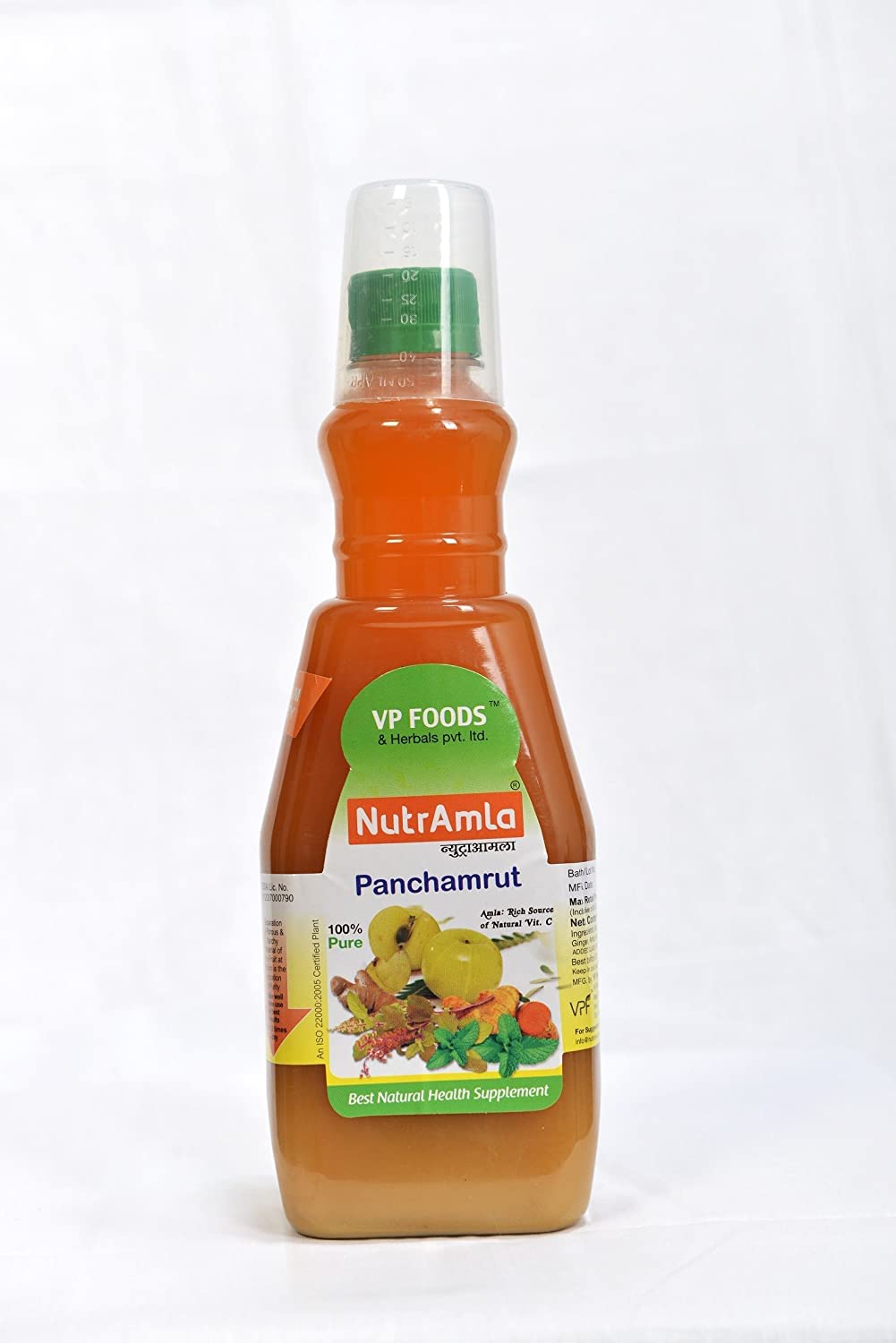 NutrAmla Amla Panchamrut 500 ml Bottel Healthy Organically Harvested (500ml)