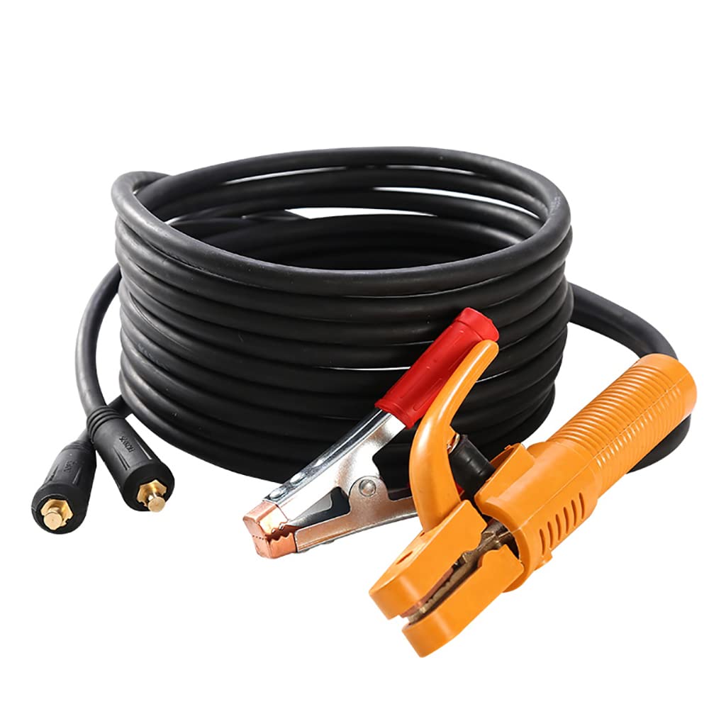 16mm2 300a de Soldadura a Tierra Pinza de Tierra Clip Set Para Mig Tig Arc Máquina de Soldadura, Portaelectrodos 5m de Cable + Pinza de Tierra 3m de Cable
