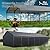 PHI VILLA 20 x 30 ft Carport 2 car Metal Carports with Galvanized Steel Roof with Sidewalls Enclosure Kit, Sturdy Heavy Duty Metal Carport for Cars, Boats, and Tractors