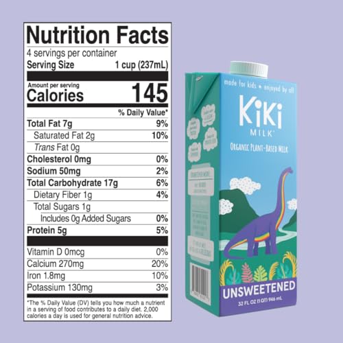 Kiki Milk Plant Based Milk - Organic Unsweetened Kiki Milk thumb #2