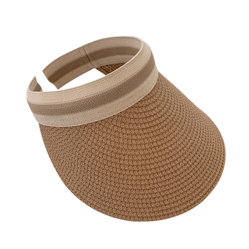 BESTYASH Sombrero para Mujer de ala Ancha Buena Ventilación y Protección Solar, Material Sintético, Estilo Abierto y Moderno para Deportes al Aire Libre y Senderismo