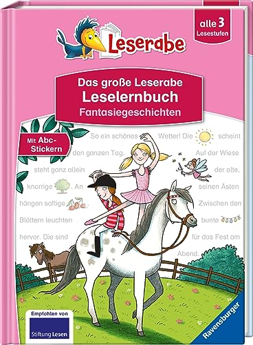 Preisvergleich Produktbild Das große Leserabe Leselernbuch: Fantasiegeschichten - Leserabe ab der 1. Klasse - Erstlesebuch für Kinder ab 5 Jahren: alle 3 Lesestufen (Leserabe - Sonderausgaben)
