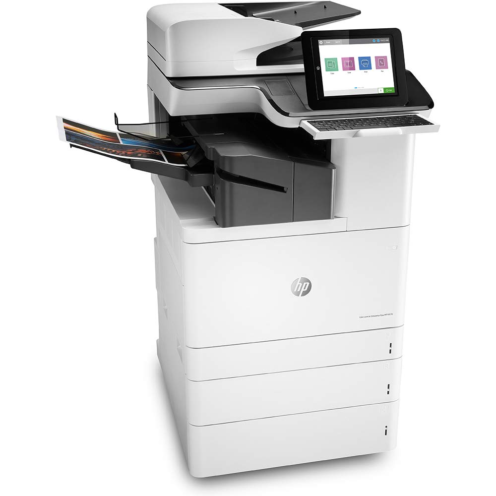 HP MFP Color LaserJet Enterprise Flow M776zs (T3U56A) - Imprimante multifonction couleur A3/A4 : impression, copie, scan, fax (recto-verso ; 46 ppm ; USB ; Ethernet ; Sans fil)
