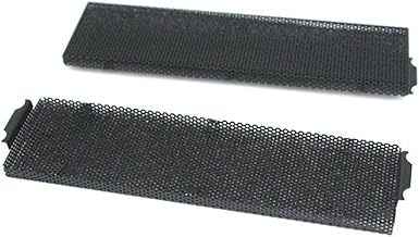 2pcs Optical Drive Compute R Enclosure Front Optical Drive Panel Mount CD Driver Baffle with Dustproof Sponge