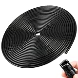 Opvixi Car Door Edge Guards Black 32.8ft (10m), Car Door Protector Rubber Edge Trim...