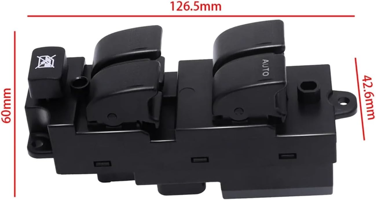 Car Front Left Right Driver Side Window Switch Compatible with Mazda BT50 2013-2016 Compatible with Ranger 2012-2015 AB39-14540-AB AB39-14540-BB(Left Side)