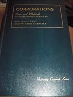 Cases and materials on corporations (University casebook series) 0882770179 Book Cover