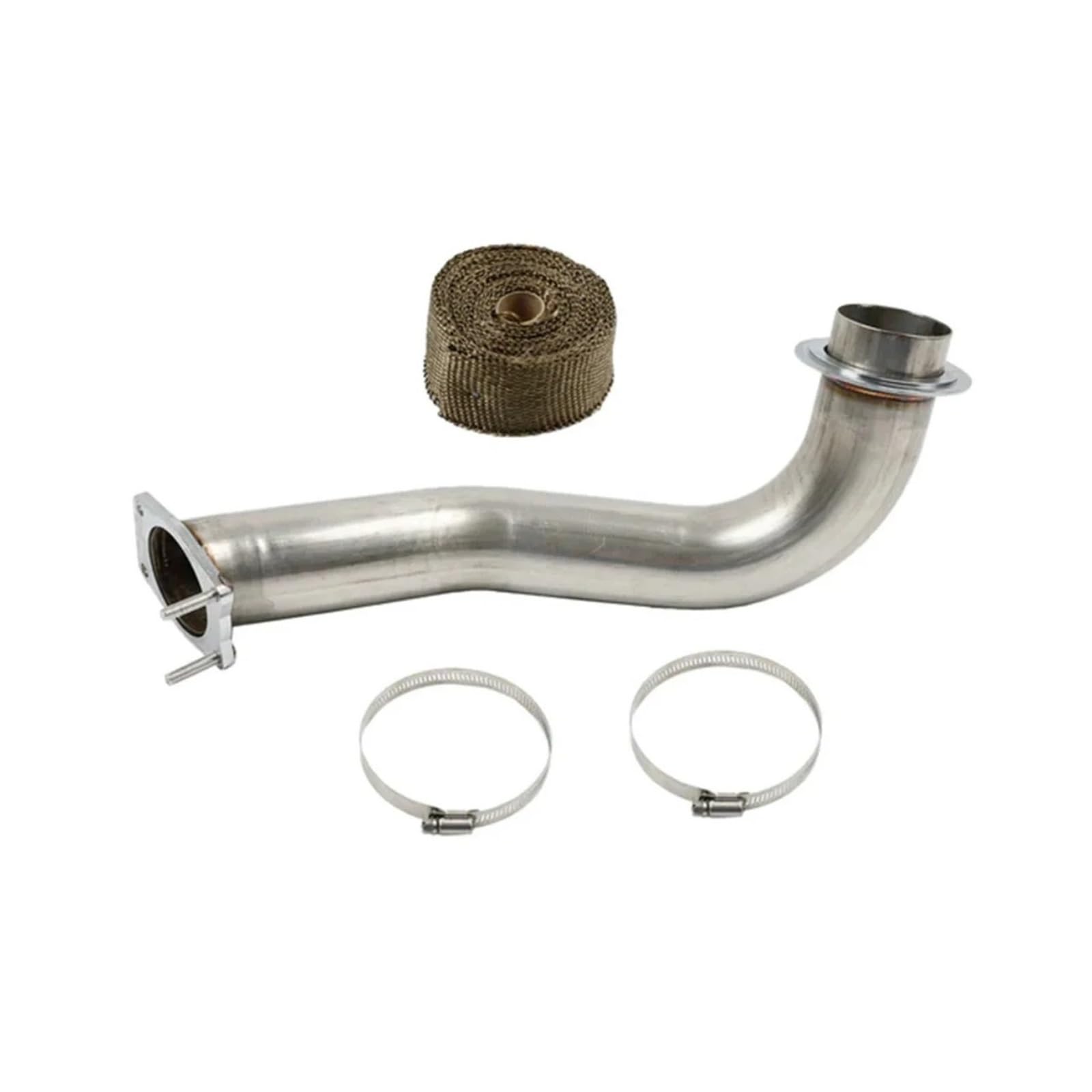 Uspuff Endrohr Edelstahl 3,5-Zoll-Auspuff-Downpipe Für Chevrolet Für Silverado Für GMC Für Sierra (2017–2023) Mit L5P Duramax 6,6-Liter-Motor(L5P EGR Downpipe)