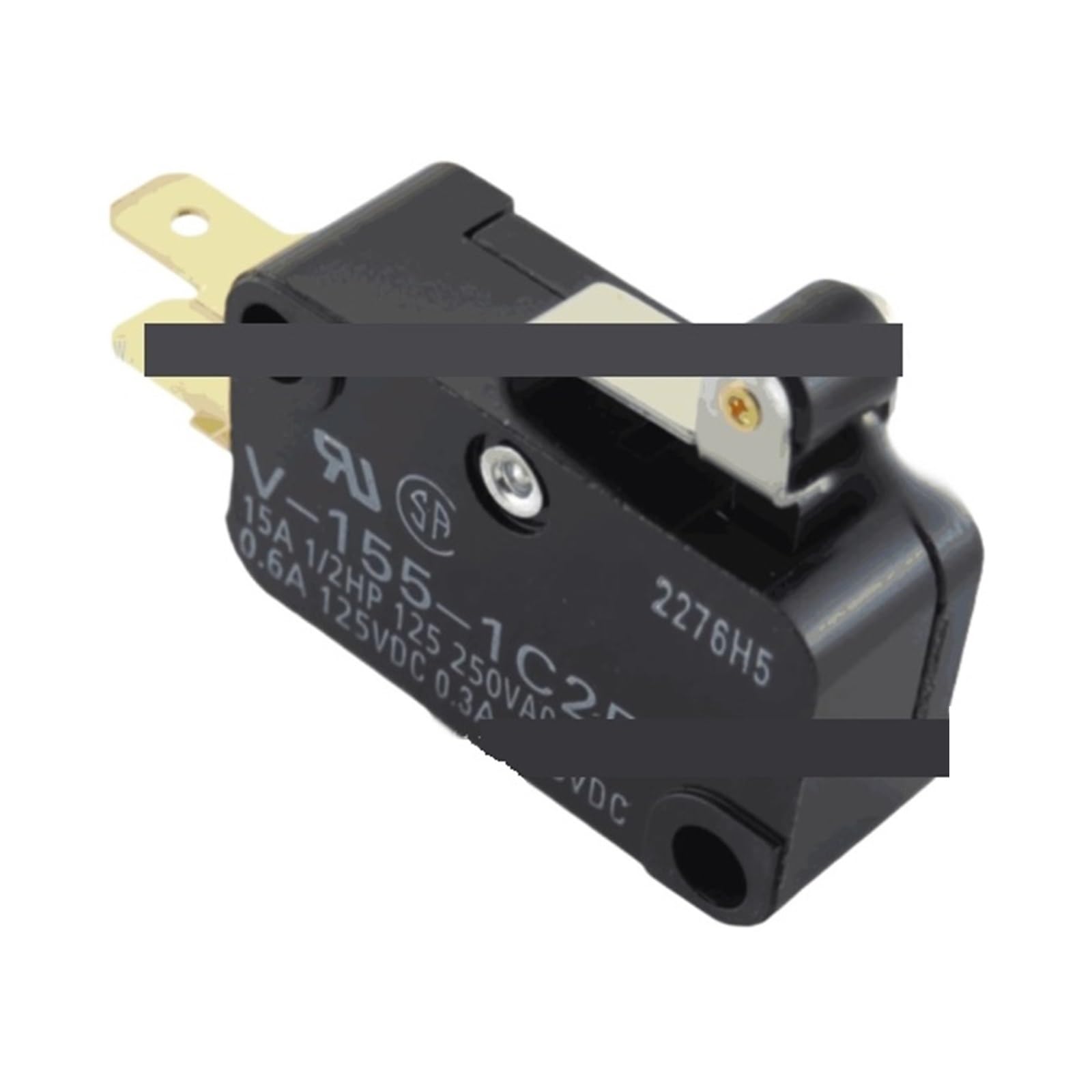 Micro interrupteur de fin de course V-155-1C25 avec levier à galet court