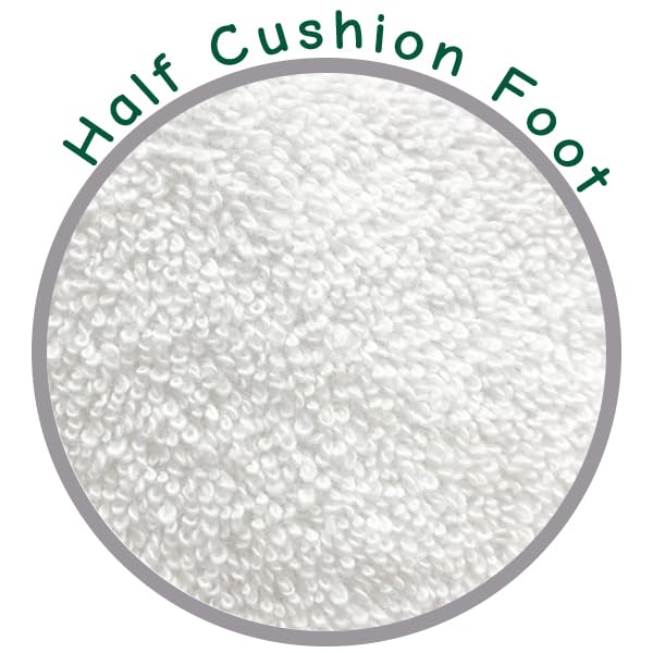 Top Flite Mens Coolmax Seamless Cushion Sport Ribbed Crew Socks 6 Pair Pack4