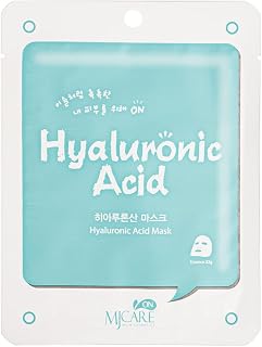 mjcare mijin cosmetics On Hyaluronic Acid Mask - Hyalüronik Asit Özlü Yüz Maskesi 5'li