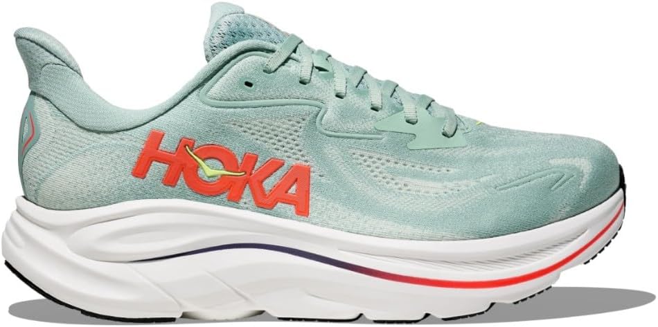 Amazon | HOKA メンズ クリフトン 10 スニーカー, イエローゴールド