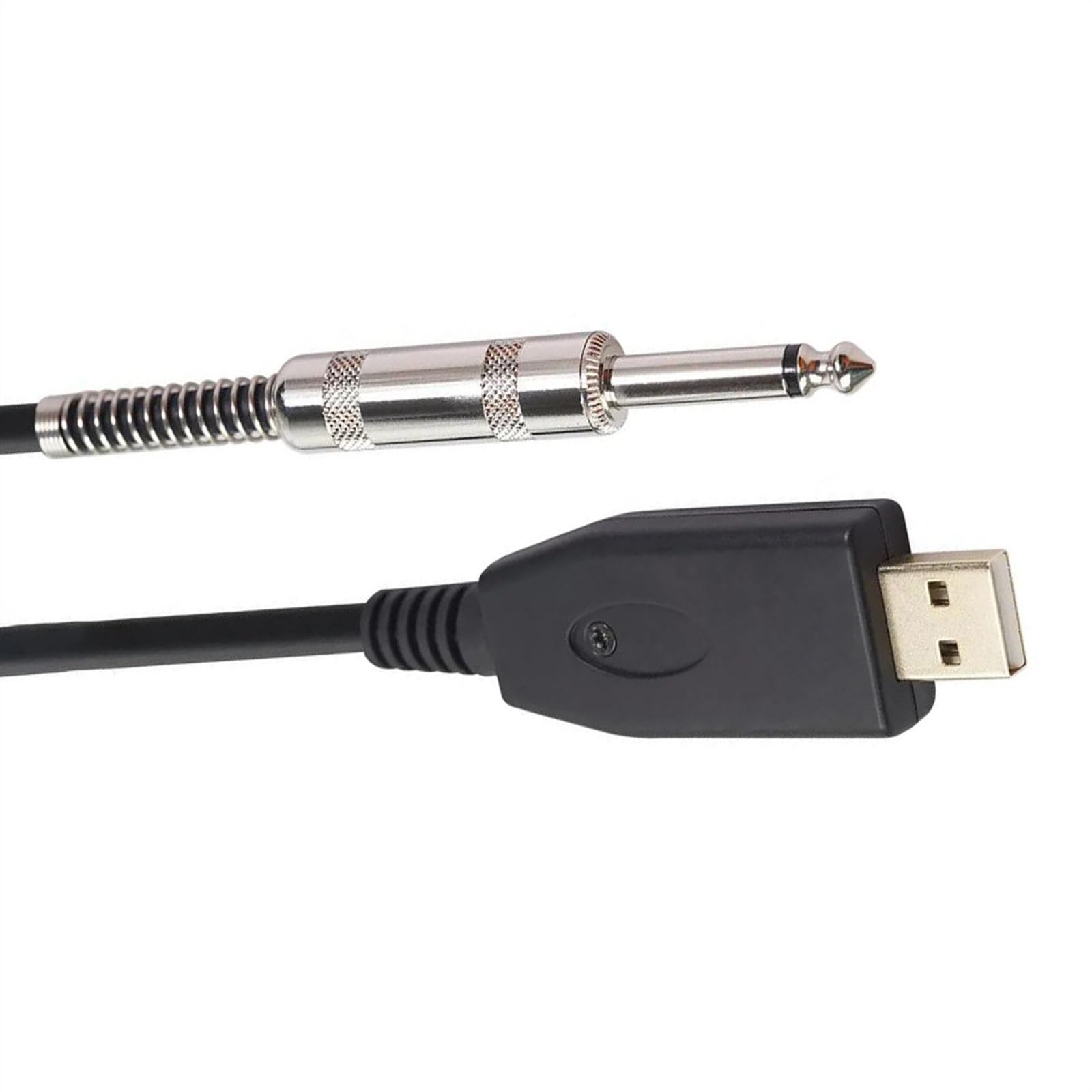 Cavo Di Interfaccia Da USB A Chitarra Da Maschio A Jack Da 6,35 Mm Accessori Per Chitarra Adattatore Per Cavo Connettore Audio Cavo Audio per Strumento Chitarra (Color : 300cm)