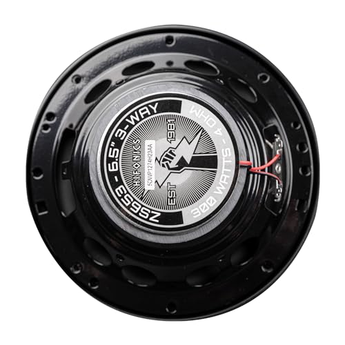 Hifonics ZS653 Zeus 6.5 Inch 3-Way Car Audio Coaxial Speaker System (Pair)
