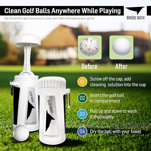 Birdie Bath Portable Ball Cleaner
