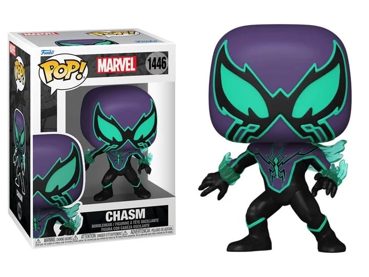 Funko Spider-Man Chasm Ben Reilly Pop Comics muñeco de vinilo coleccionable con protector ToyBop