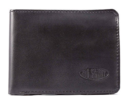 Big Skinny Men's L-Fold Passcase Leather Slim Wallet, Holds Up to 30 Cards2