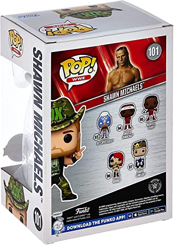 Funko Shawn Michaels D-Generation X Survivor Series '09 with Pin WWE Pop! Vinyl Figure - GameStop Exclusive - Image 2