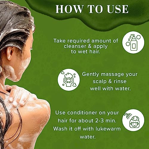 Khadi Natural Amla & Bhringraj Hair Cleanser & Conditioner Combo Pack| Control Dandruff & Hair fall | Reducing Scalp Irritation| 210ml each - Image 3