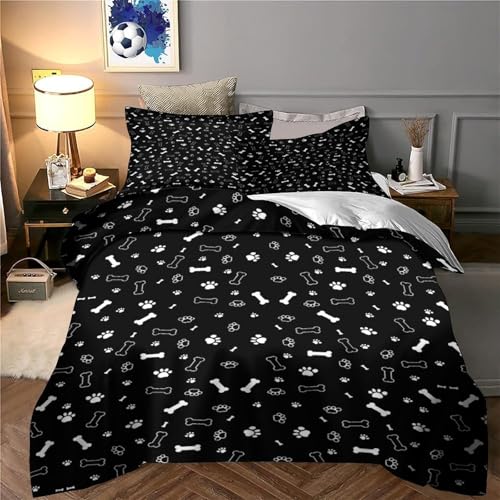 Parure de lit Doberman 3D en microfibre douce et résistante - 6