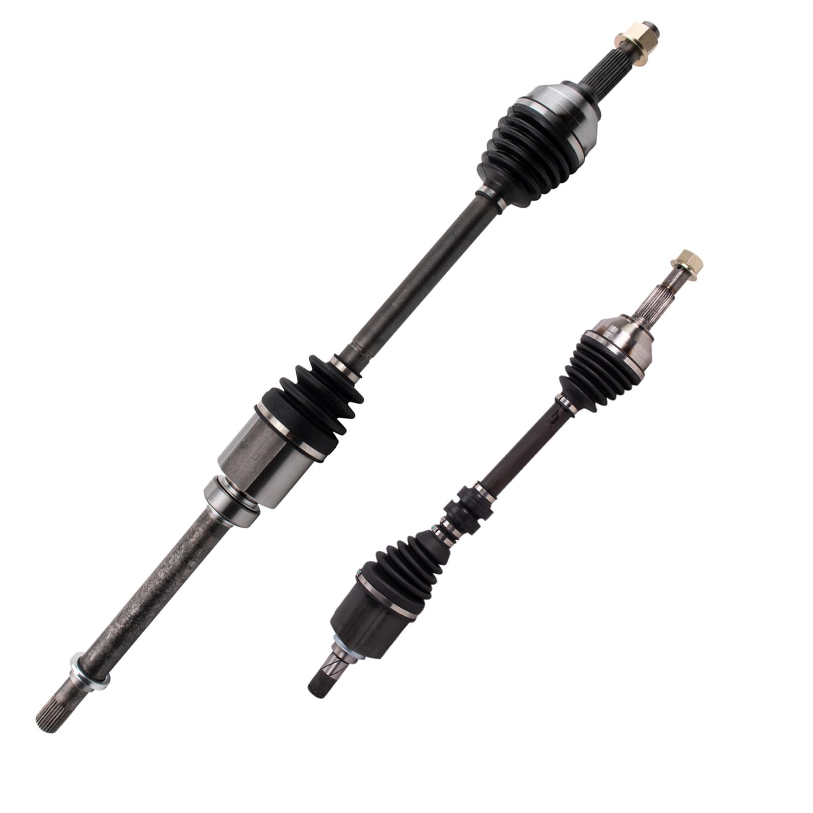 TRQ Front CV Axle Shaft Assembly Set Driver & Passenger Side Compatible with 2011-2017 Nissan Juke