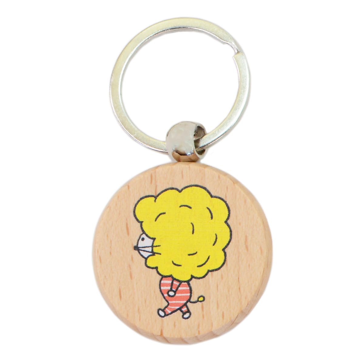 Tosa no Umi Market, Keiko Shibata, Character Key Holder, NAKAYOSHIMOLIMO, Wooden Cypress, Natural Wood, Key Ring, Key, Strap, Kochi Cypress, Animal Goods, 2. Rimo-kun (single item)