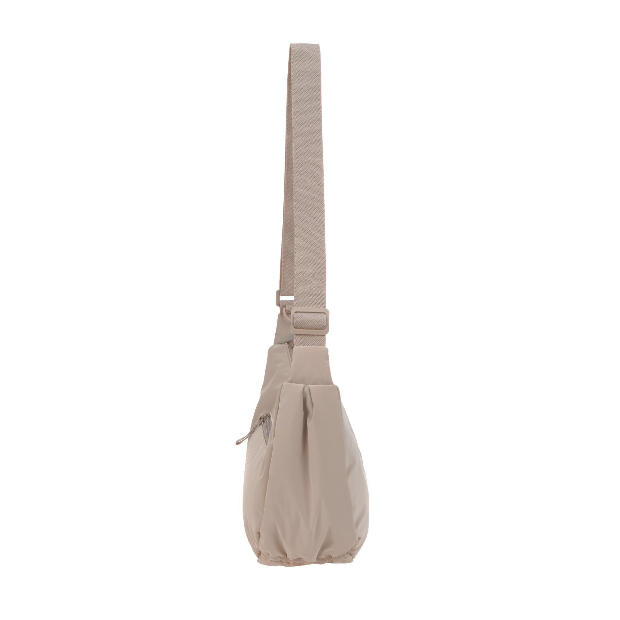 LÄSSIG Torba do przewijania z zaczepem do wózka/Stretch Up Bum Bag beżowa
