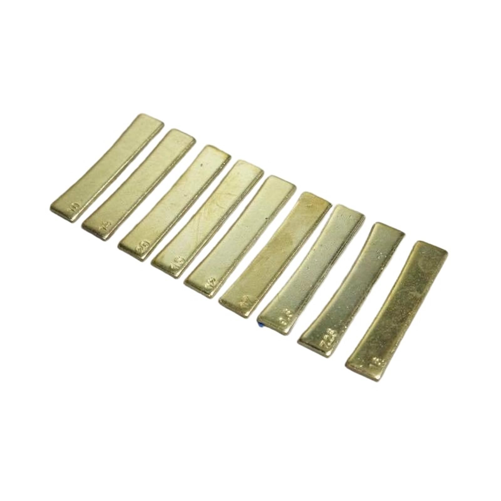 narzędzia do naprawy gitar Profesjonalne Narzędzia Do Mocowania Progów Naprawa I Wymiana Gitary Basu Instalacja(Nine-piece copper sheet set)
