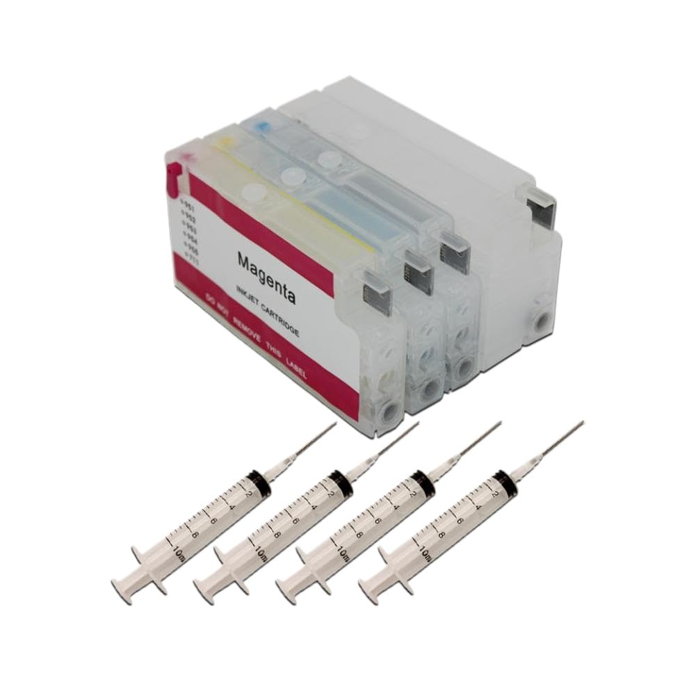 4PC 712XL Für 712 712xl Refill Tinte Patrone Kompatibel Mit Designjet T630 T650 T210 T230 T250 Drucker Mit Einweg chip