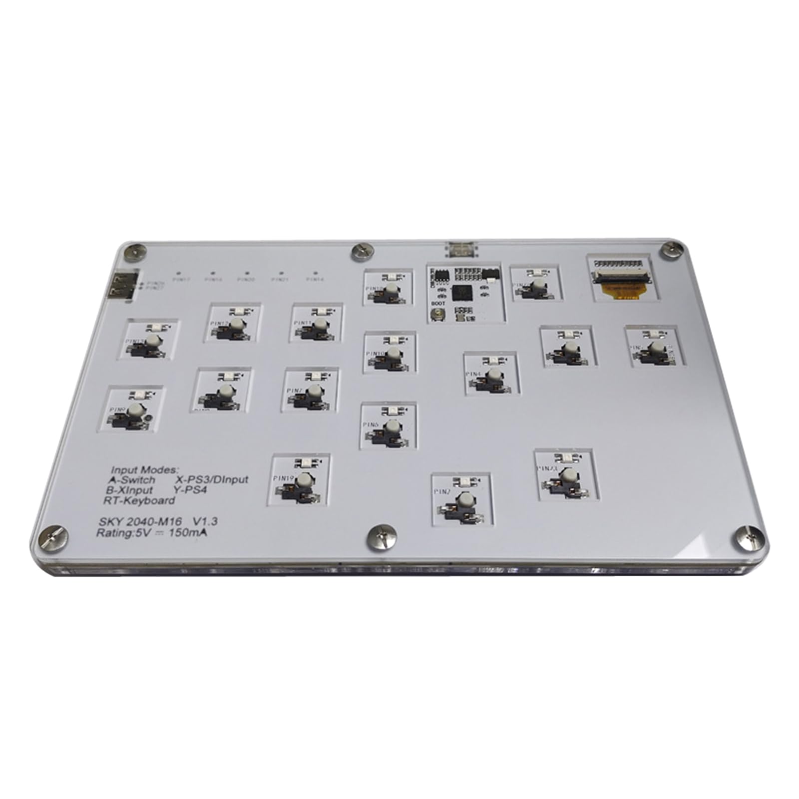 Amazon.co.jp: Haoyull SKY2040 16キー ヒットボックス