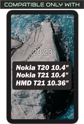 Image of Screen Guard Compatible With HMD T21 (Tab 10.36 Inch) & Nokia T20 / Nokia T21 (10.4 inch Inch Tablet) Flexible Fiber Screenguard Not a Tempered Glass Screen Protector