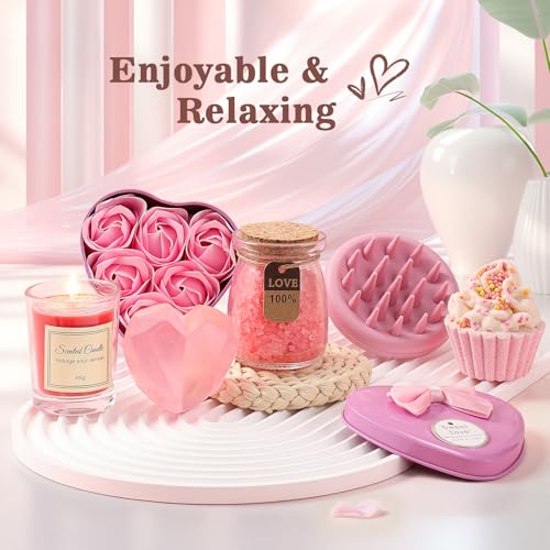 11 pcs Birthday Gifts for Women, Not A Day Over Fabulous Personalised Basket Gifts for Her Ideas Presents for Her,Best Friends, Wife, Mom, Daughter, Sister, Aunt,Friendship Gifts Box Set - Image 6