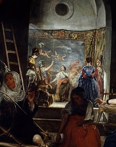 Toile les Spinners de Velazquez - Impression d'art haut de gamme 60x90
