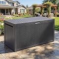 YITAHOME 95 Gallon Outdoor Storage Deck Box