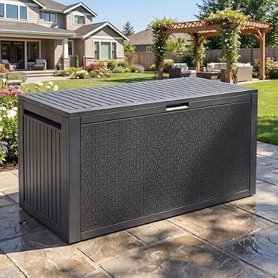 YITAHOME 95 Gallon Outdoor Storage Deck Box