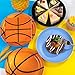 Xjoviative 40PCS Basketball Paper Plates and Napkins Party Supplies, Disposable Basketball Party Plates and Napkins Tableware Set for Kids Basketball Birthday Party Decorations Serves 20 Guests