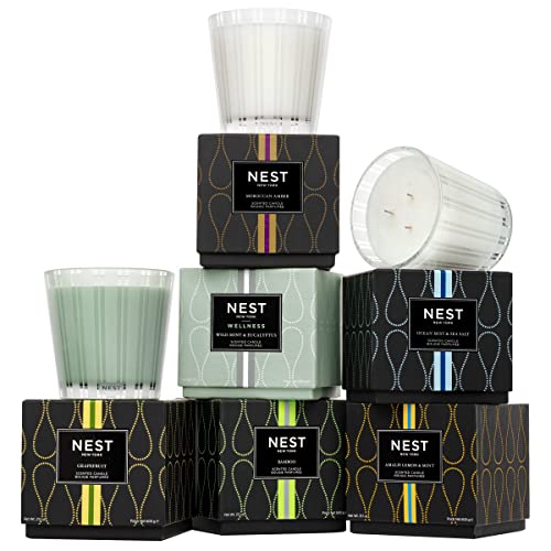 Nest Fragrances Midnight Moss & Vetiver Scented 3-Wick, Long-Lasting Candle For Home, 21.2 Oz, 21 Oz #TOP4
